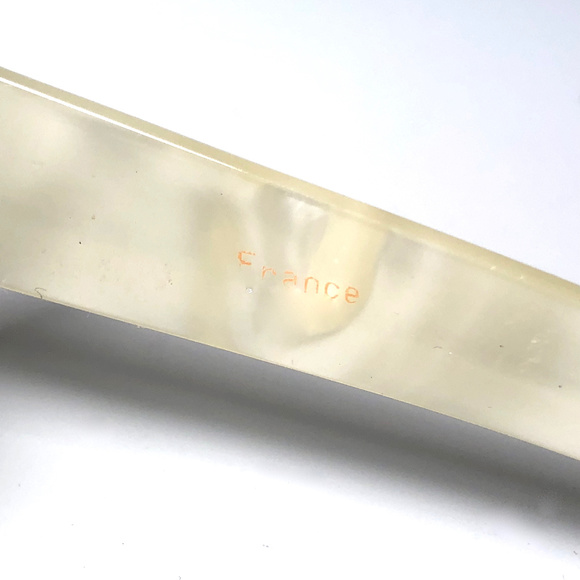 1960s French Pearlized Oval Sunglasses - Picture 5 of 6